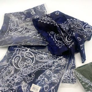 16 Navy Bandanas brand new